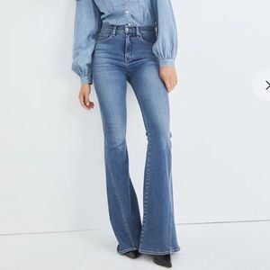 Veronica Beard Sheridan exaggerated flare jeans BNWT